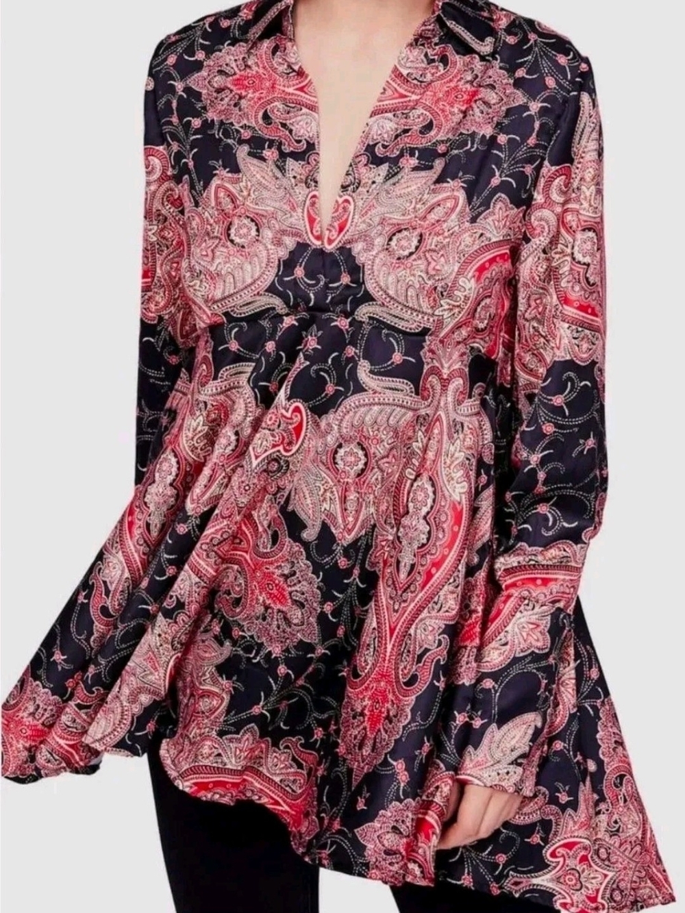 Free People Field Of Butterflies tunic